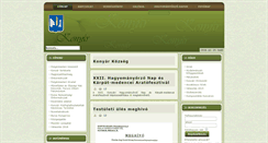 Desktop Screenshot of konyar.hu